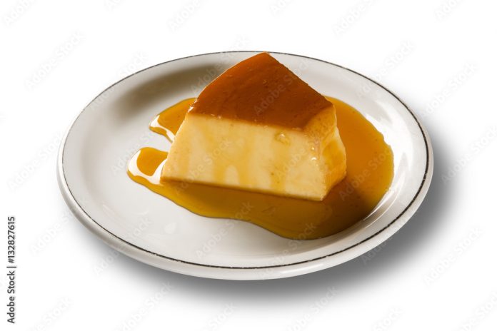 Pudim de Leite - Brazilian flan made with milk and condensed mil